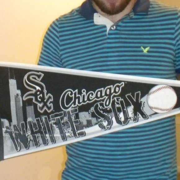 Chicago White SOX Baseball Pennant Full Size 12 x 30 Felt Fabric 2007 MLB Gift - Picture 10 of 10